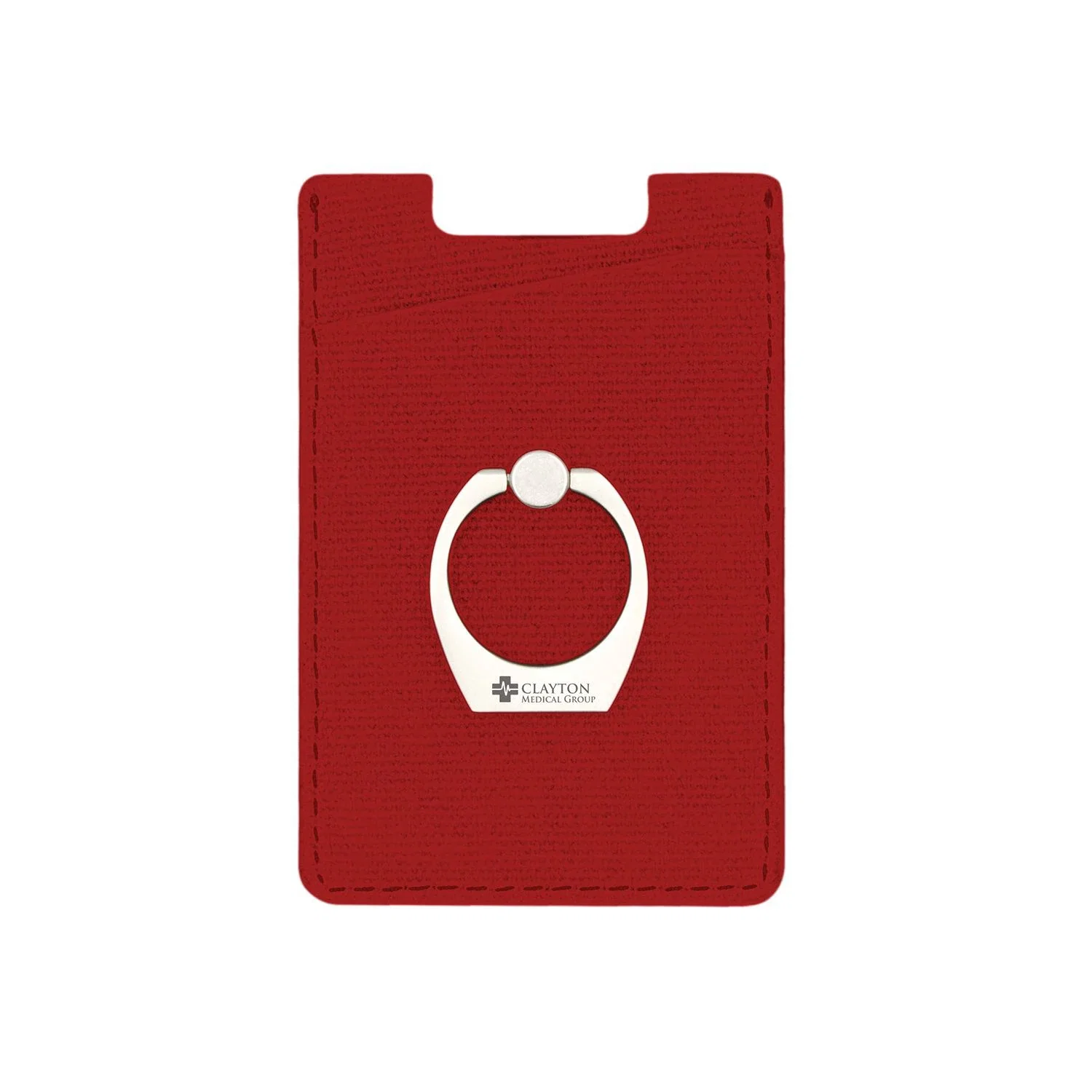 Liberty RFID Wallet with Ring — Red — view 2
