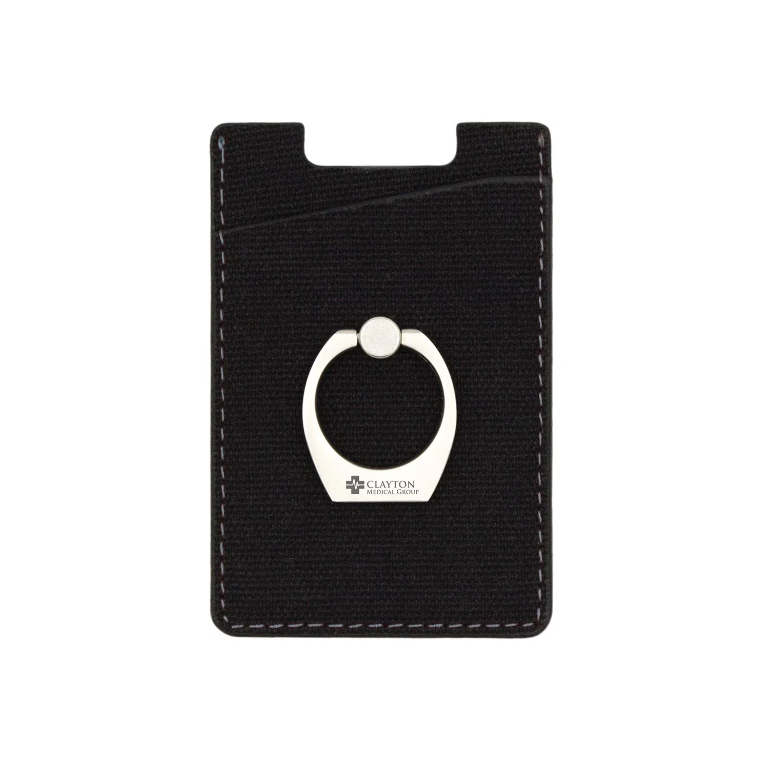 Liberty RFID Wallet with Ring — Black — view 3