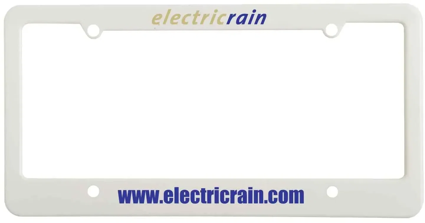 Personalized License Plate Frame. — view 2