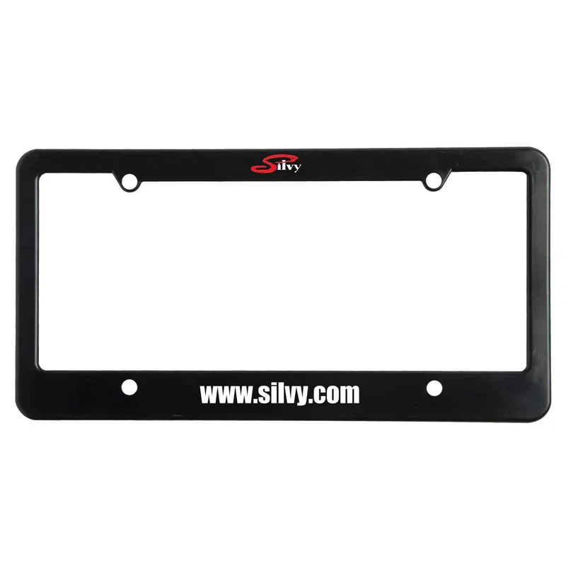 License Plate Frame: 4 Hole with Straight Bottom — view 5