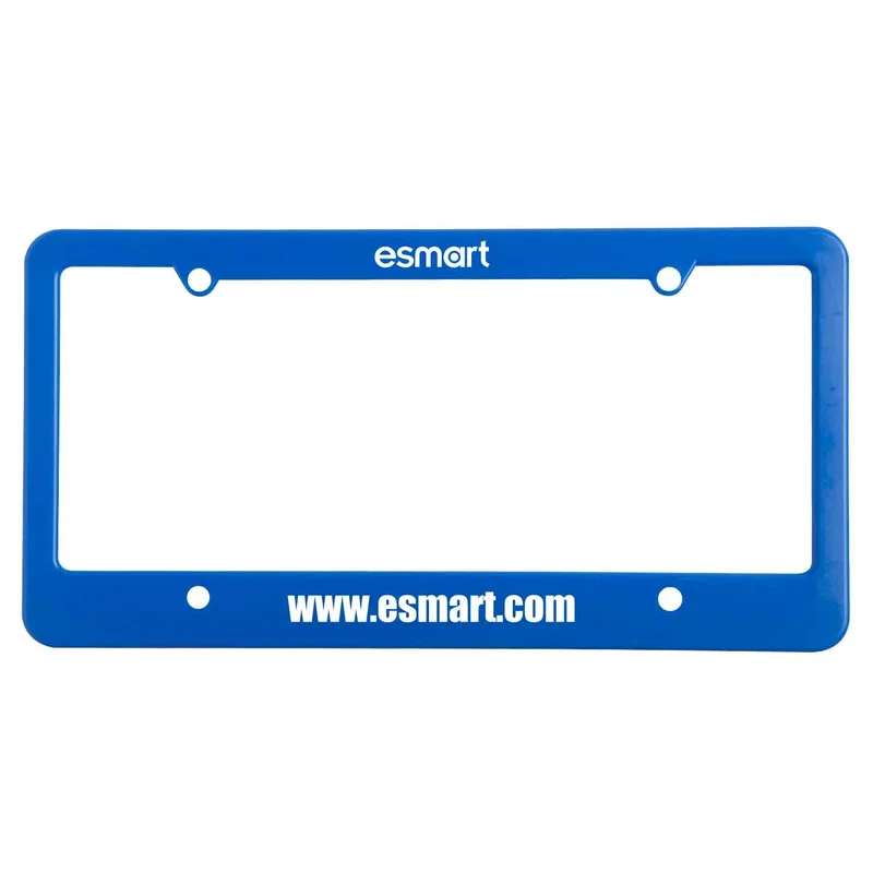 License Plate Frame: 4 Hole with Straight Bottom — view 6
