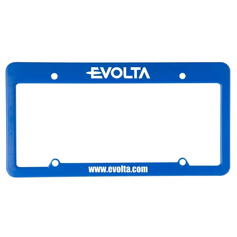 License Plate Frame: 4 Hole with Straight Top — view 4