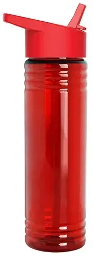 Lifeguard Bottle with Flip-Straw Lid and Insulated Caddy (24 oz.) — view 2