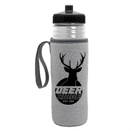 Lifeguard Bottle with Push-Pull Lid and Insulated Caddy (24 oz.) — view 4