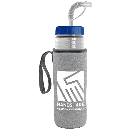 Lifeguard Bottle with Straw Lid and Insulated Caddy (24 oz.) — view 5