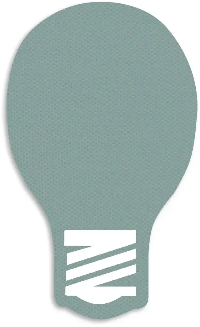 Light Bulb Jar Opener. Rubber light bulb shaped jar opener for electrician and hardware store giveaways, view 2