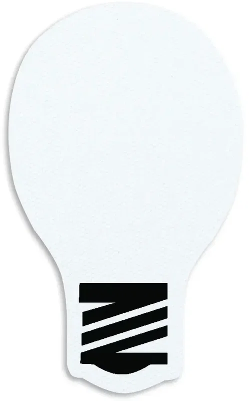 Light Bulb Jar Opener. Rubber light bulb shaped jar opener for electrician and hardware store giveaways, view 5