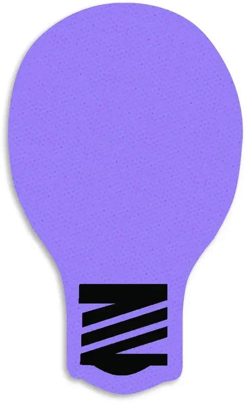 Light Bulb Jar Opener. Rubber light bulb shaped jar opener for electrician and hardware store giveaways, view 7