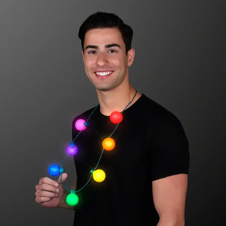 Light Globes Party Necklace — view 2