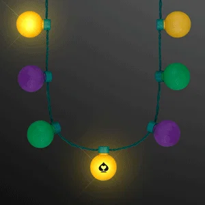 Light Globes Party Necklace — view 4