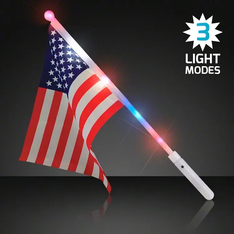Light Up American Flags — view 3