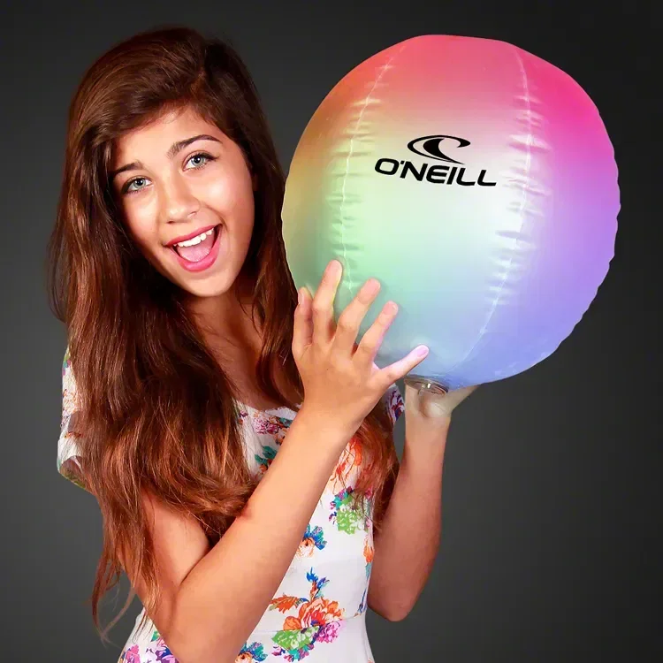 Light Up Beach Balls, 11" Diameter + Waterproof — view 3