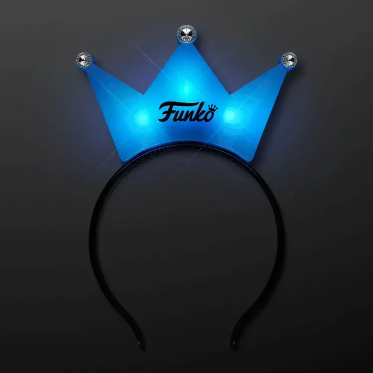 Light Up Blue Crown Tiara Princess Headband β view 1
