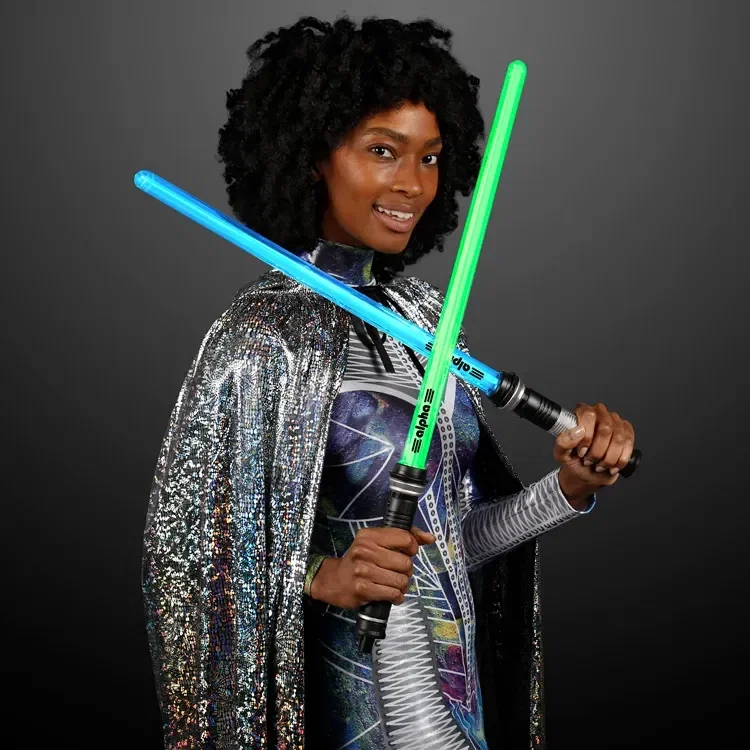 Light Up Deluxe Double Saber with Sound