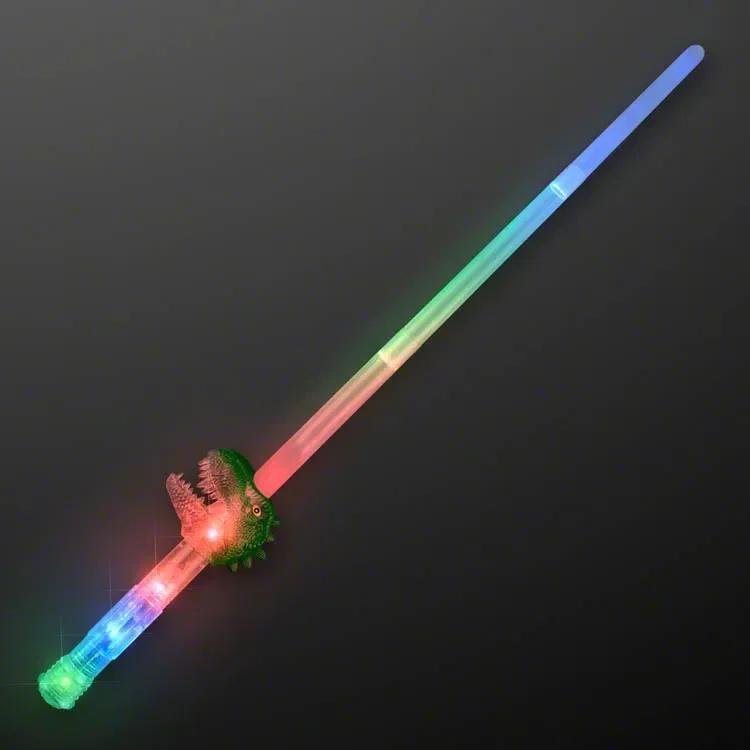 Light Up Dinosaur Expandable Sword Toy — view 2