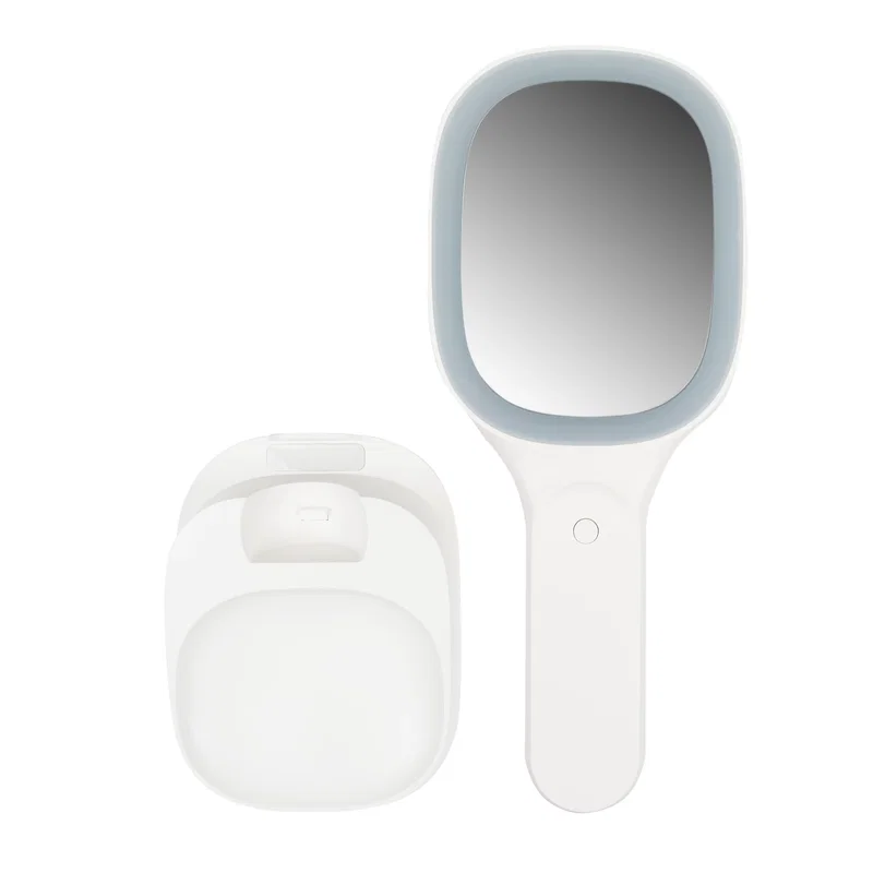 Light Up Double Sided Mirror With Wireless Charger — view 6