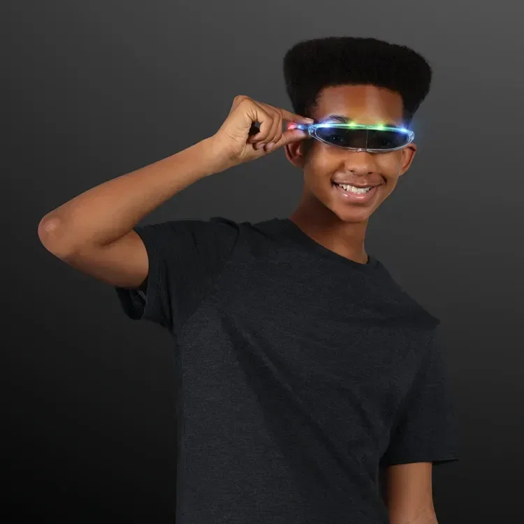 Light Up Futuristic Sunglasses — view 2