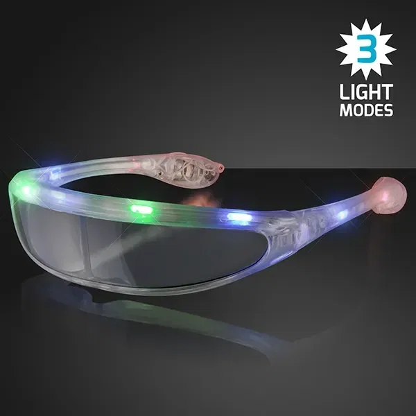 Light Up Futuristic Sunglasses — view 3