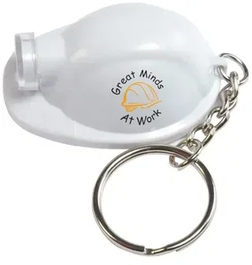 Personalized Light Up Hard Hat Keytag