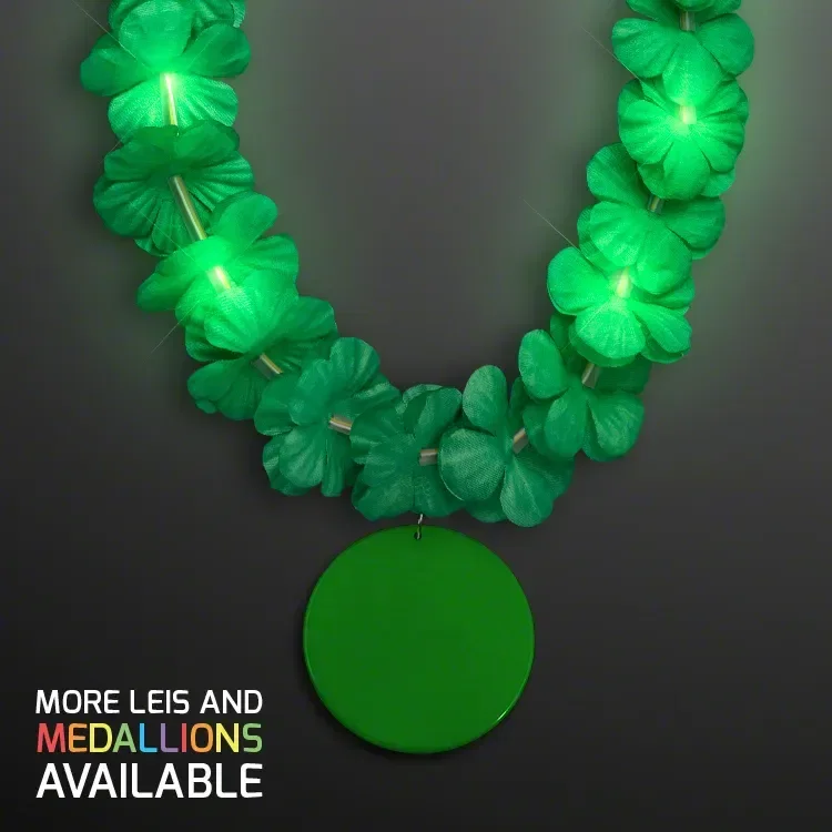 Light Up Lei w/ Matching Medallion — view 3