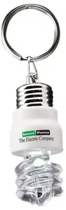 Custom Light Up Light Bulb Keytag