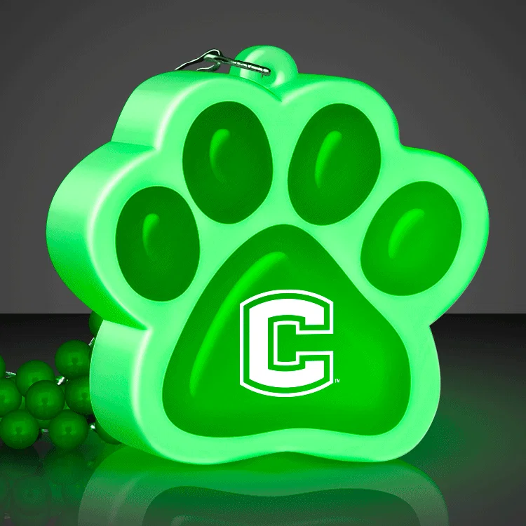 Light Up Paw Print Necklace — view 8