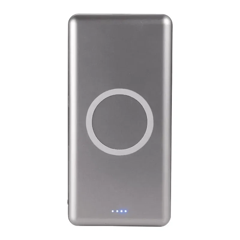 Custom Light-Up Qi Wireless Charging Power Bank (10,000mAh) — view 3