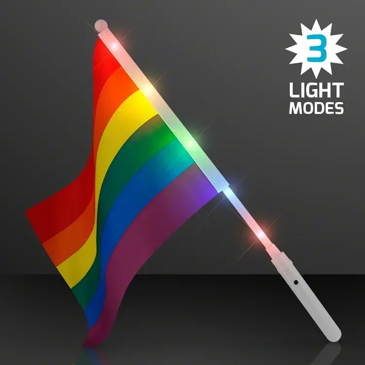 Light Up Rainbow Flag — view 2