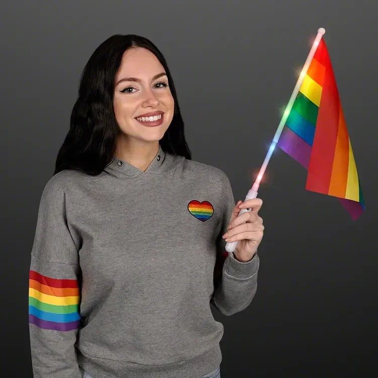 Light Up Rainbow Flag — view 3