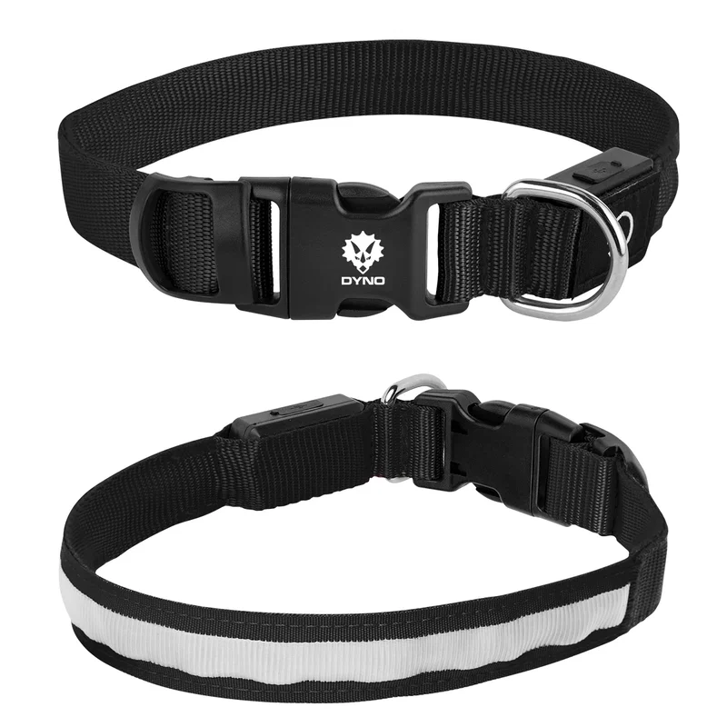 Light Up Rechargeable Pet Collar - Medium — view 5