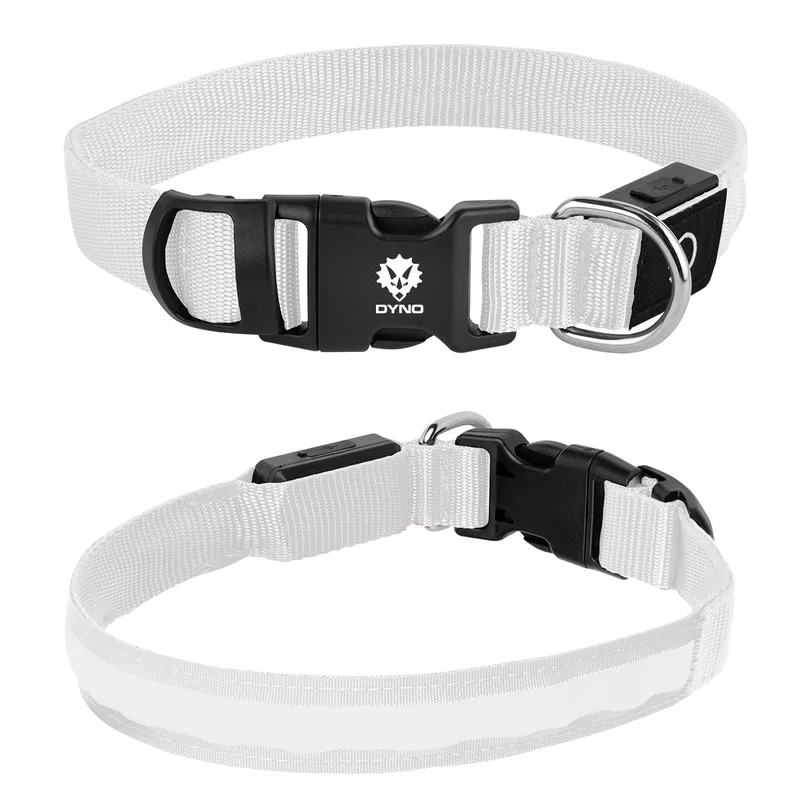 Light Up Rechargeable Pet Collar - Medium — view 7