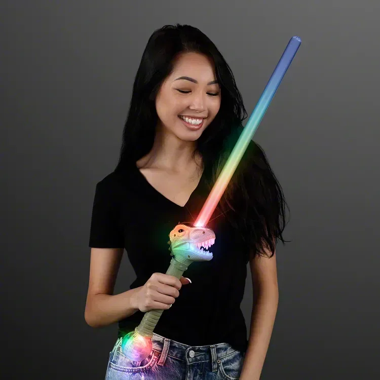 Light Up T-Rex Dinosaur Sword — view 2