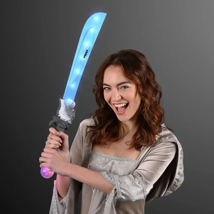 Light Up Wild Animal Toy Sword held in hand