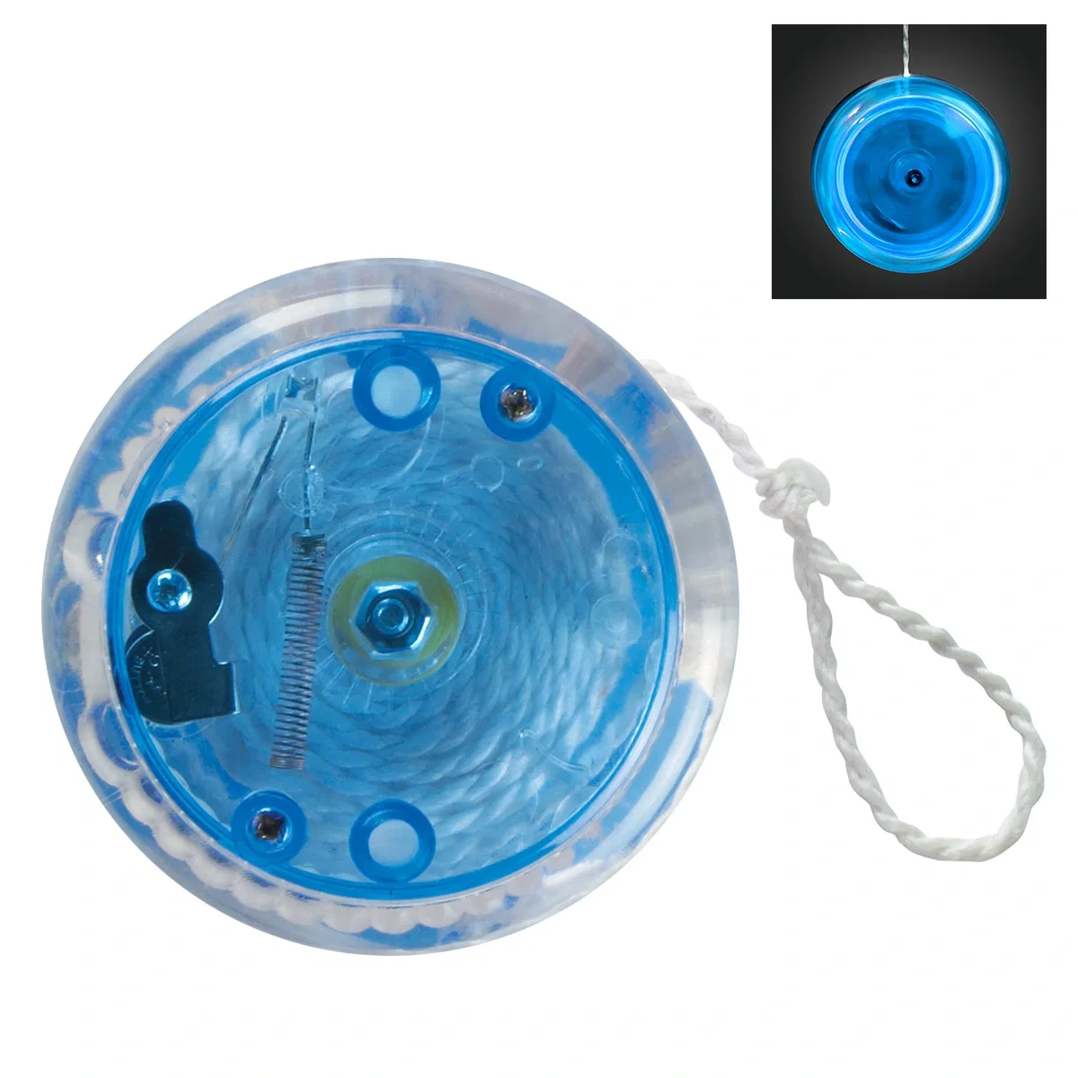 Rim edge displayed clearly across the spinning toy