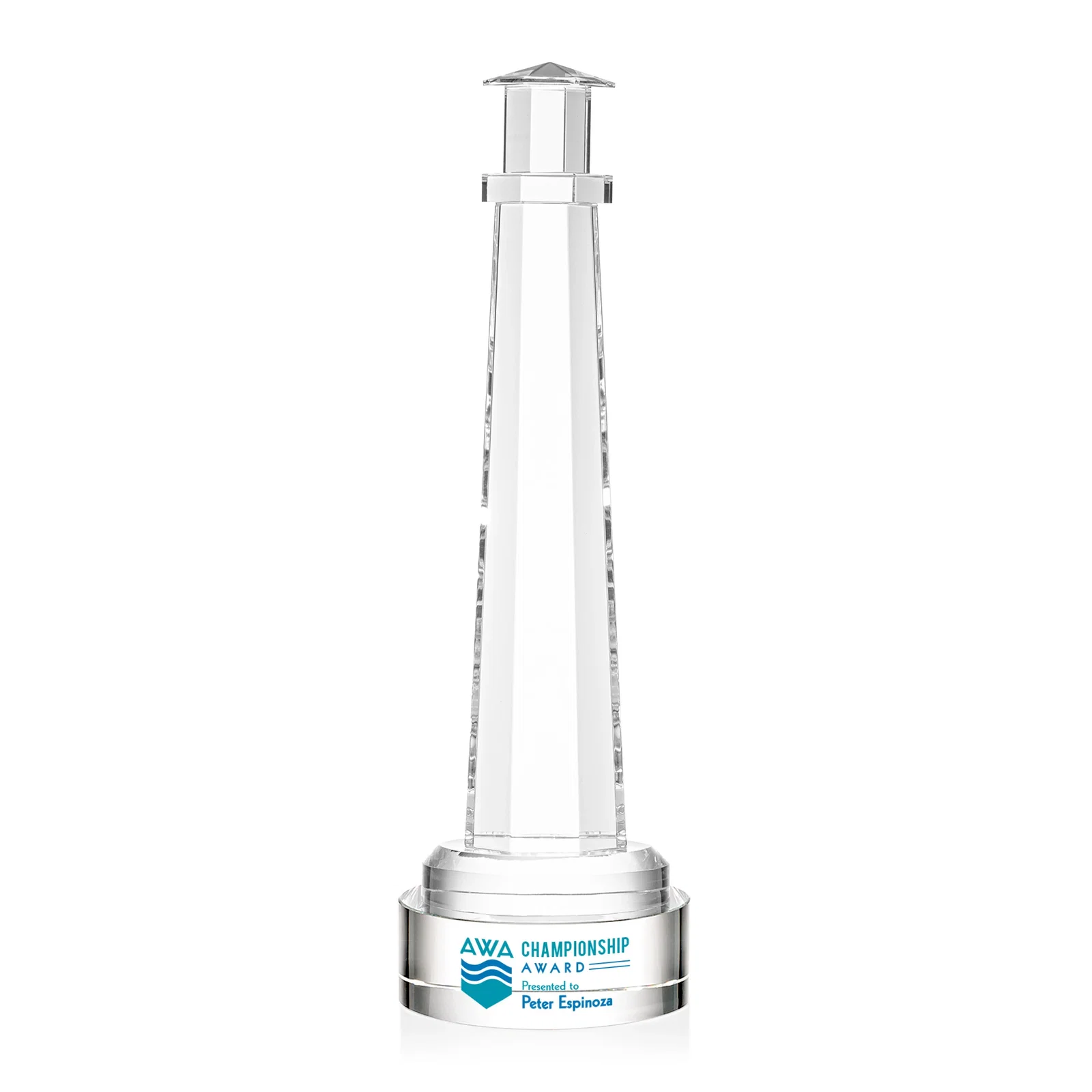 Personalized Optical Crystal Lighthouse Award, awards for graduation ceremonies