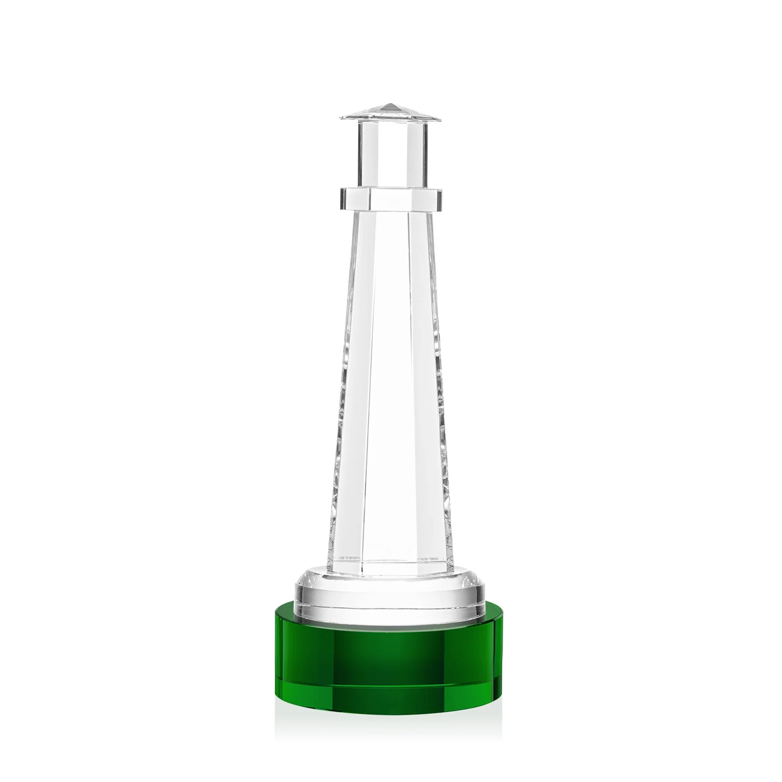 Personalized Optical Crystal Lighthouse Award, awards for company anniversary events
