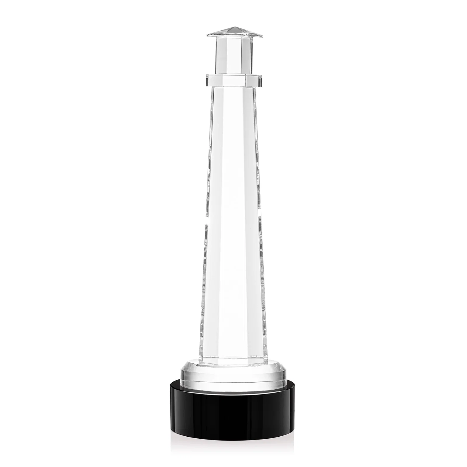 Promotional Optical Crystal Lighthouse Award, awards for retirement presentations