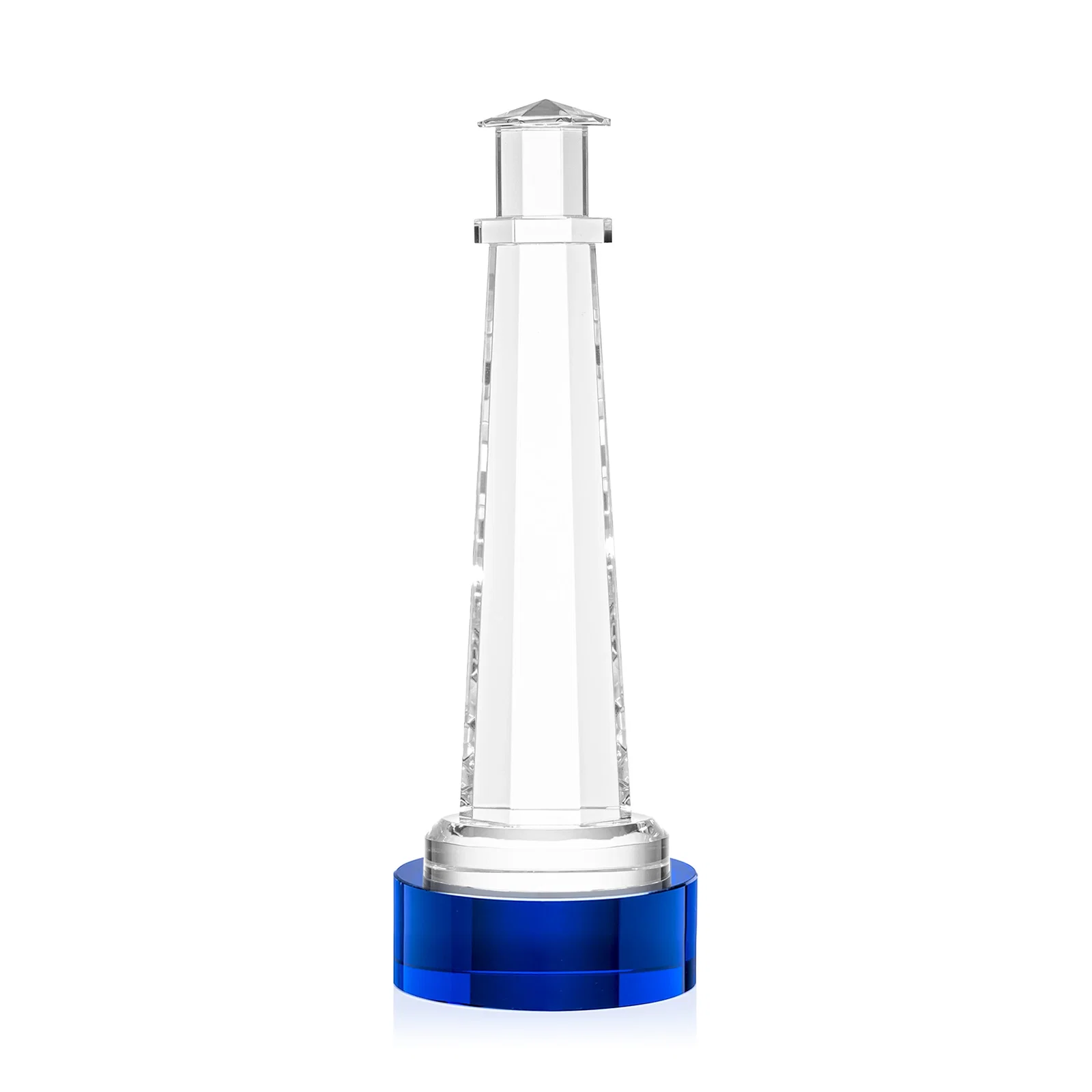 Promotional Optical Crystal Lighthouse Award, awards for donor appreciation