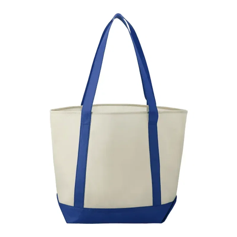 Custom Non-Woven Lighthouse Boat Tote — view 2