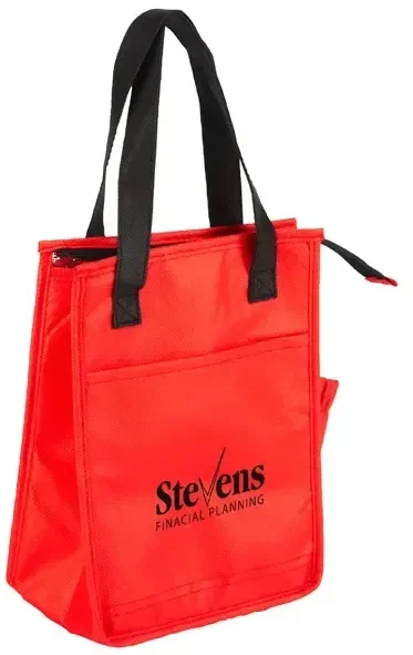 Lightning Sack branded lunch bag shown in alternate color option