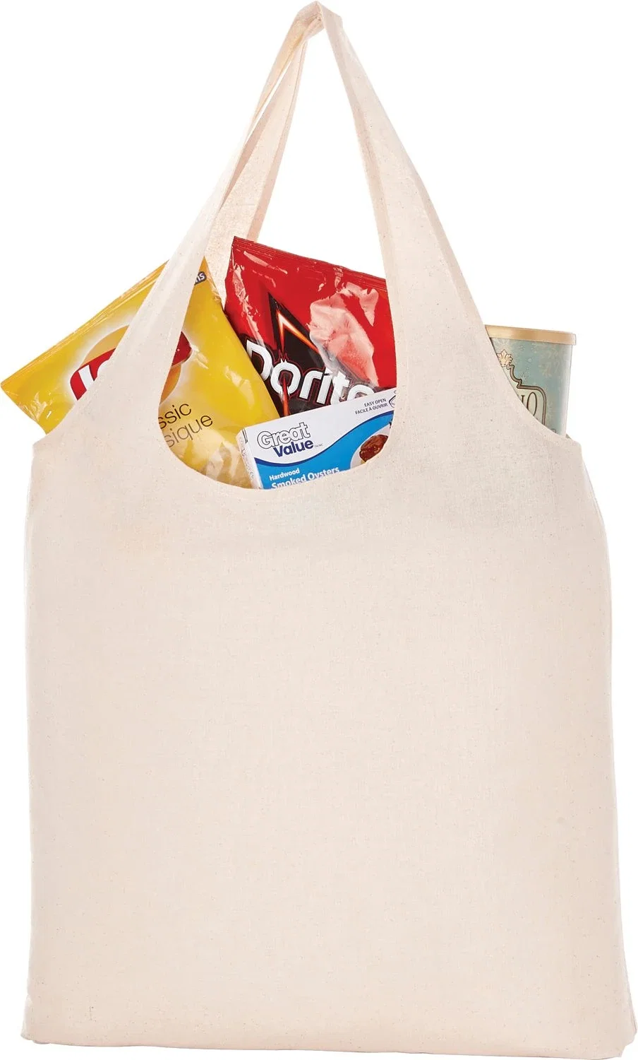 Custom Cotton Canvas Tote Bag - 5oz — view 9