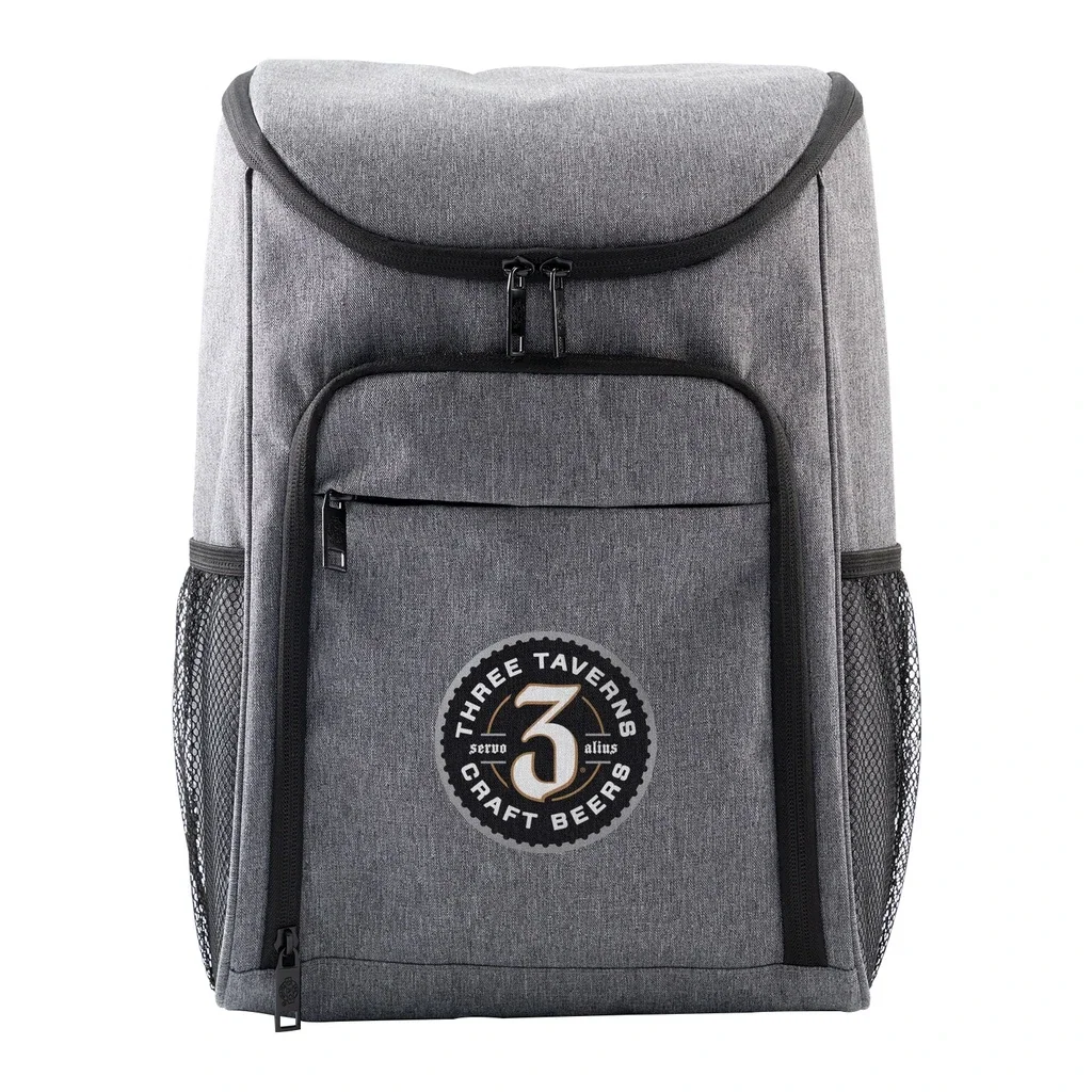 Lightweight Backpack Cooler — Gray — view 2