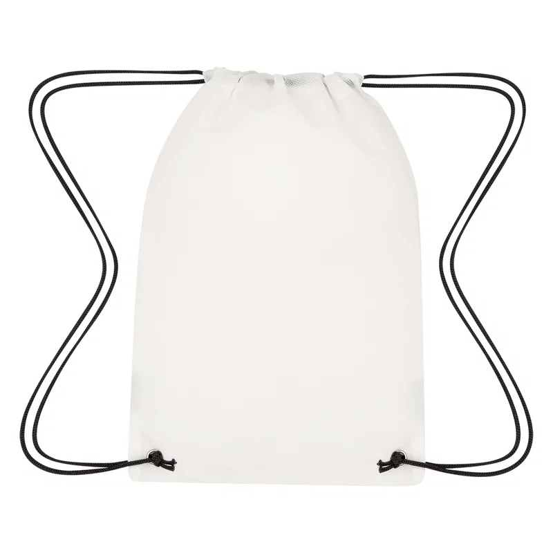 Lil' Bit Reflective Non-Woven Coloring Drawstring Bag With Crayons — view 6