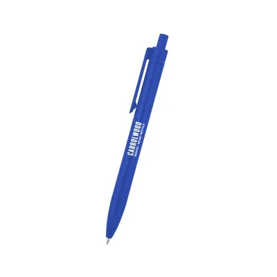 Recycled plastic pen with a clip, five and a half inches