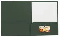 Good Value™ Linen Paper Folder — view 2