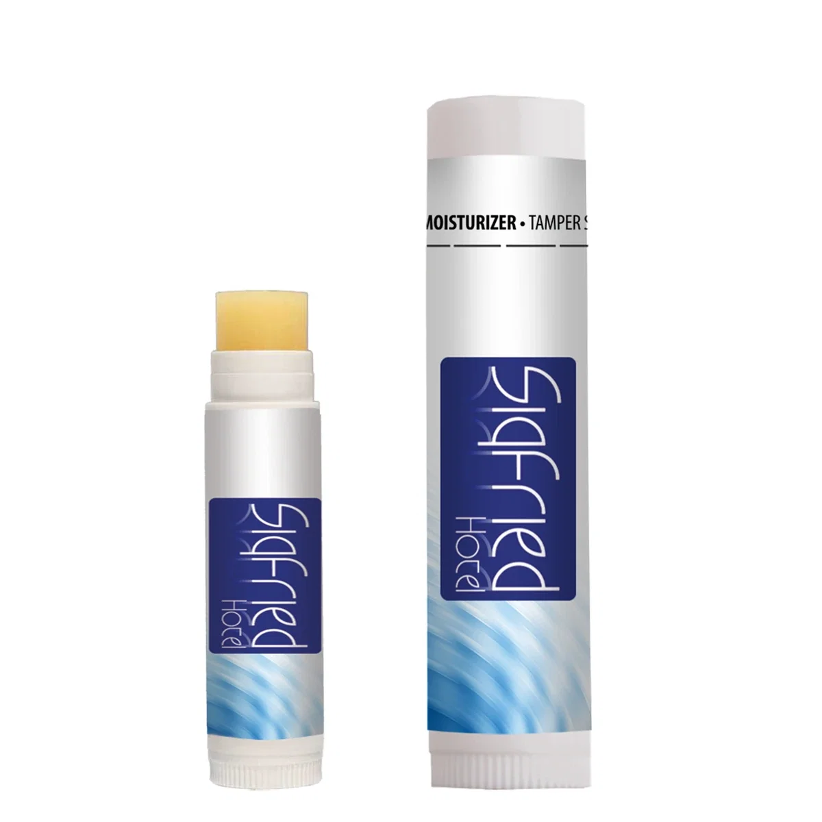Label area wraps the slim tube from top to bottom