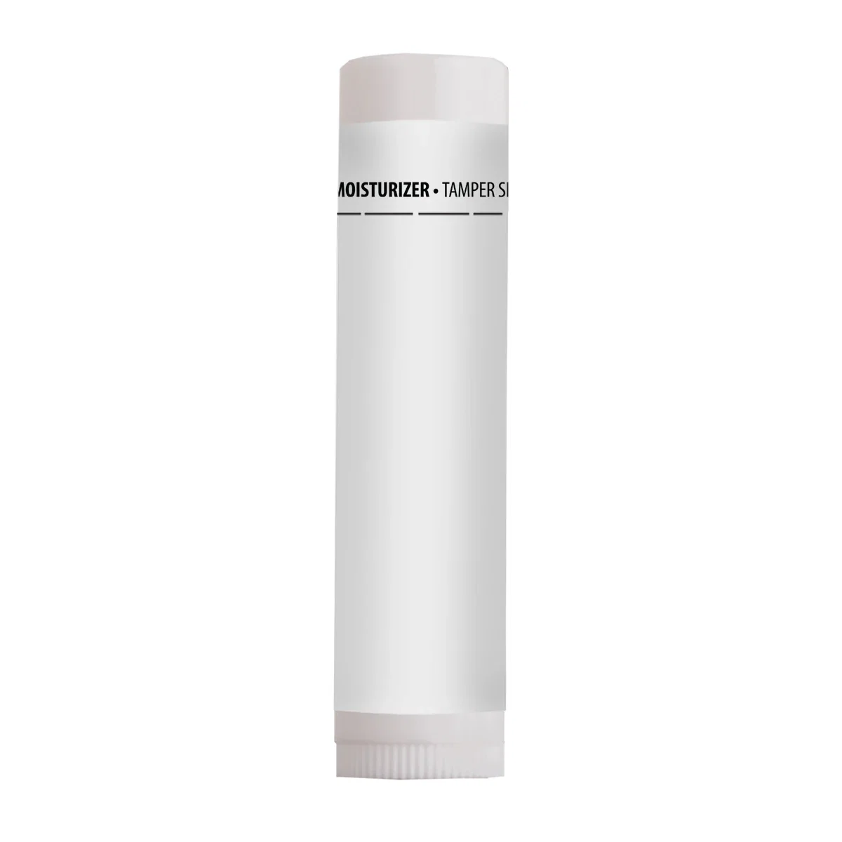Natural lip care stick measuring about two and a half inches