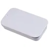 Personalized Lip Moisturizer Slider Tin in White