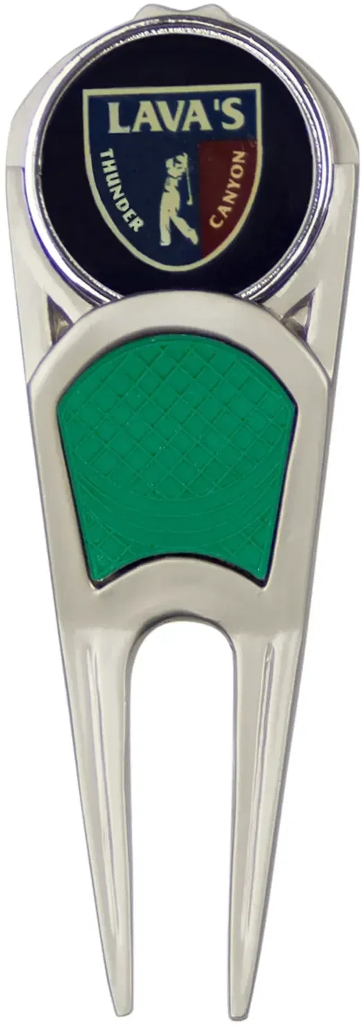 Custom Lite Touch Divot Tool with Clip — view 2