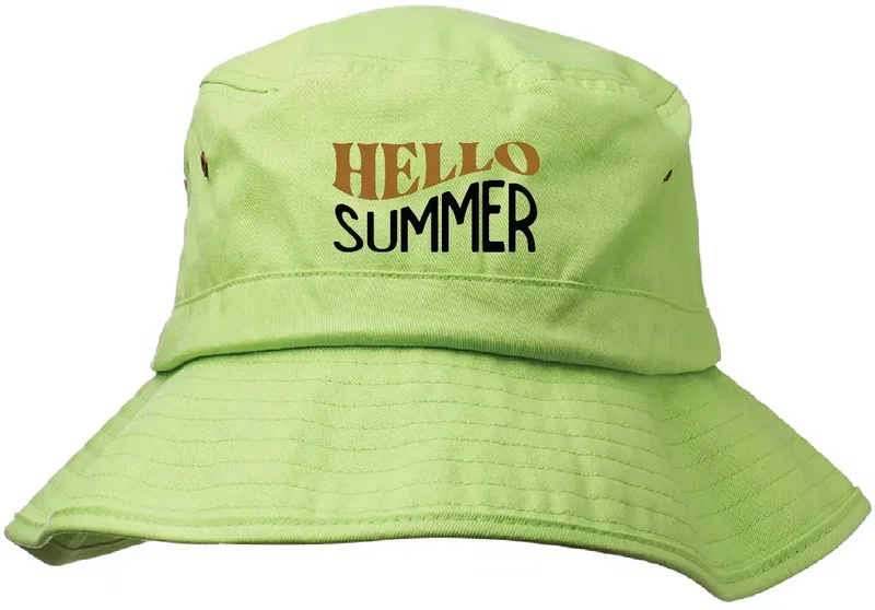 Personalized Cay Cotton Bucket Hat — view 2